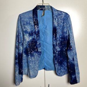 Sequin blazer